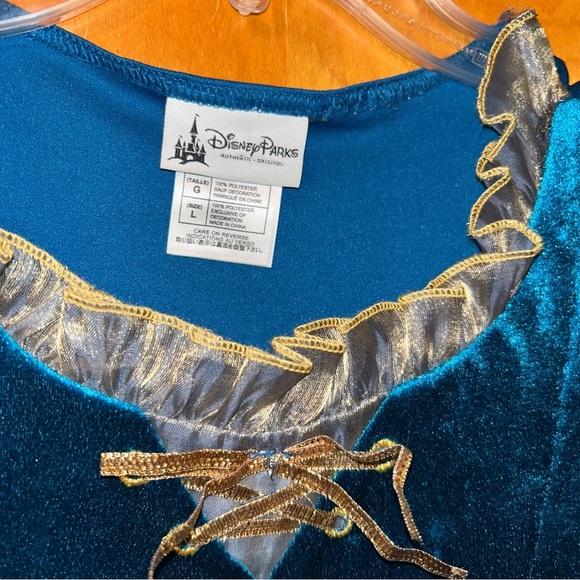 Disney Parks Brave Princess Merida Costume Girls Dress 10-12 Large - Picture 4 of 5